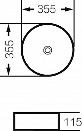 Grossman Раковина накладная Color 35.5 GR-5020SW серебро – фотография-4